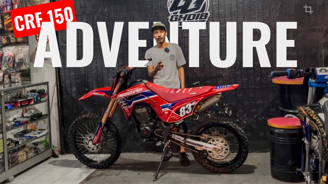 REVIEW CRF 150L || MODIFIKASI UNTUK JALAN JALAN KE HUTAN