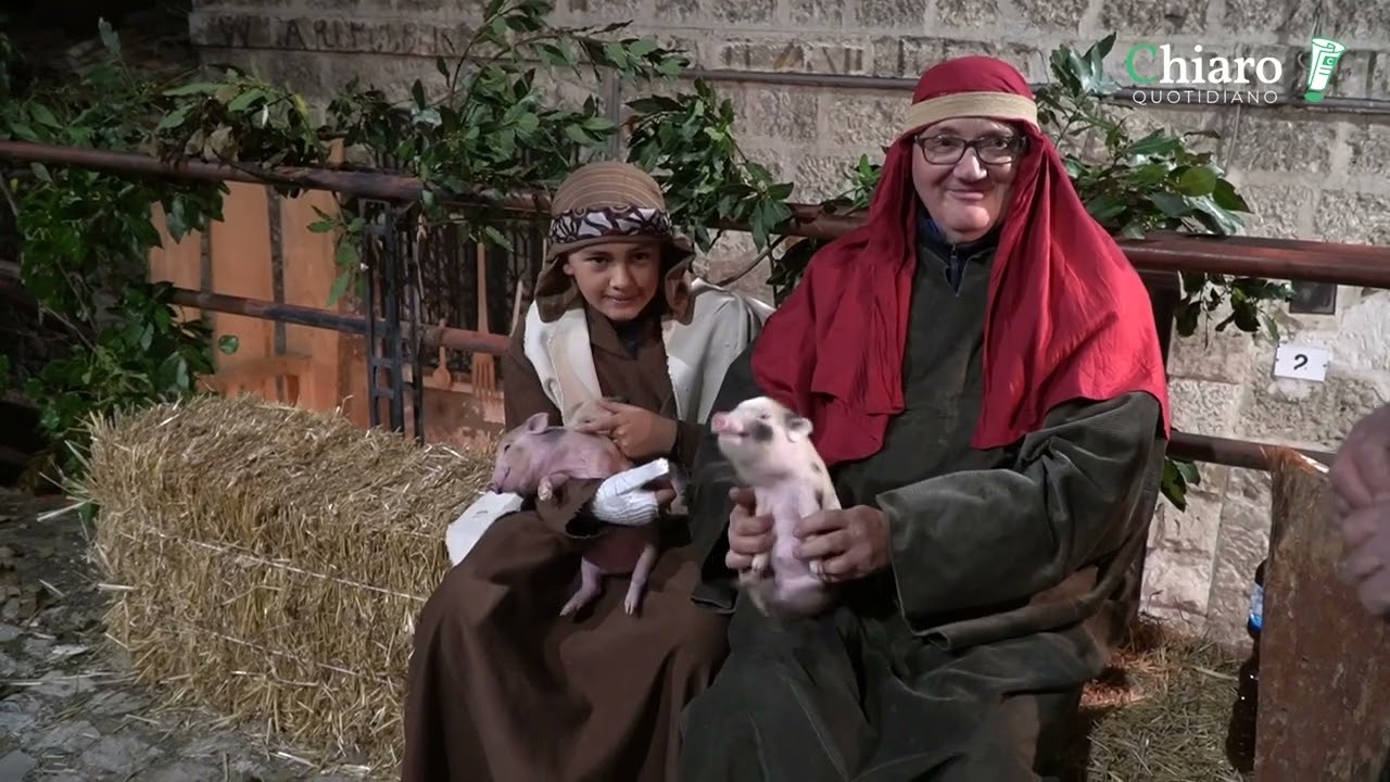 Nel suggestivo centro storico di Lentella pubblico numeroso per la 7ª edizione del presepe vivente