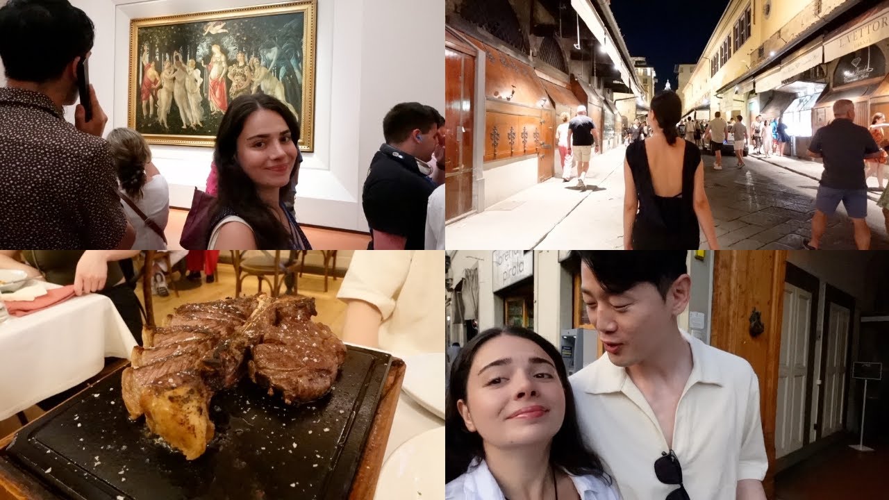 korelimle floransa vlog🇮🇹 | lezzet turu, uffizi, accademia, bistecca, mercato centrale | b&ouml;l&uuml;m 7