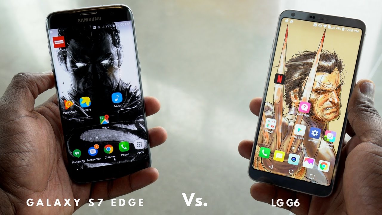 LG G6 vs Samsung Galaxy S7 edge: Battle Vid
