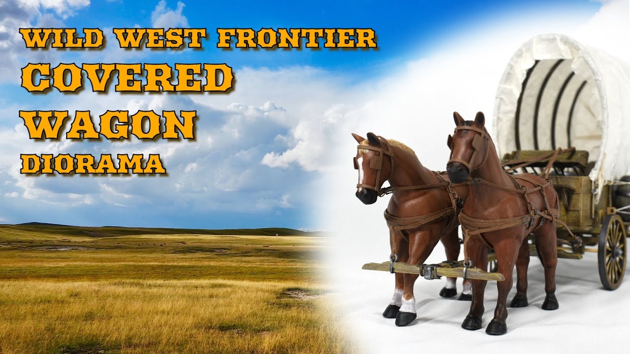 Wild West Covered Wagon Diorama | Inspired by 