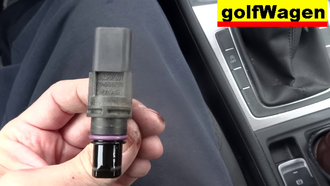 VW Golf 7 Camshaft position sensor (G40) change
