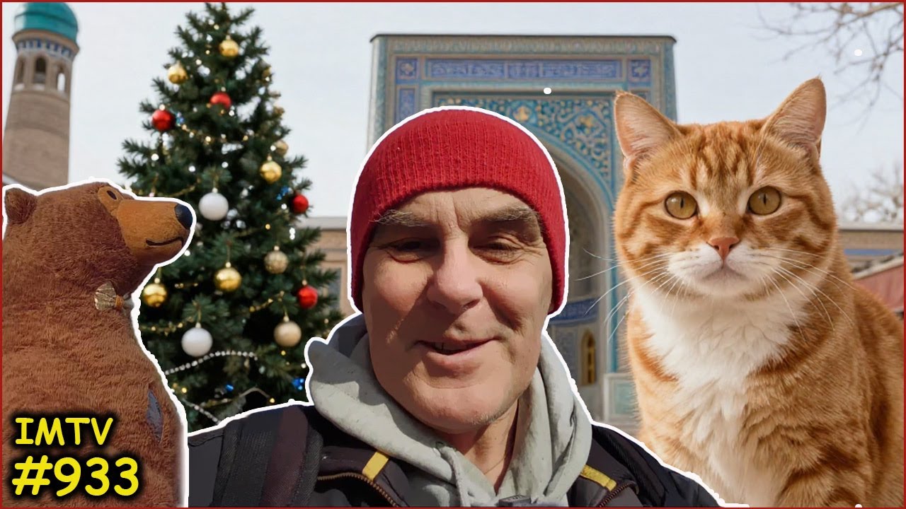 Как я болел Гонконгским Гриппом. Новогодняя елка, новогодний базар. Узбекистан