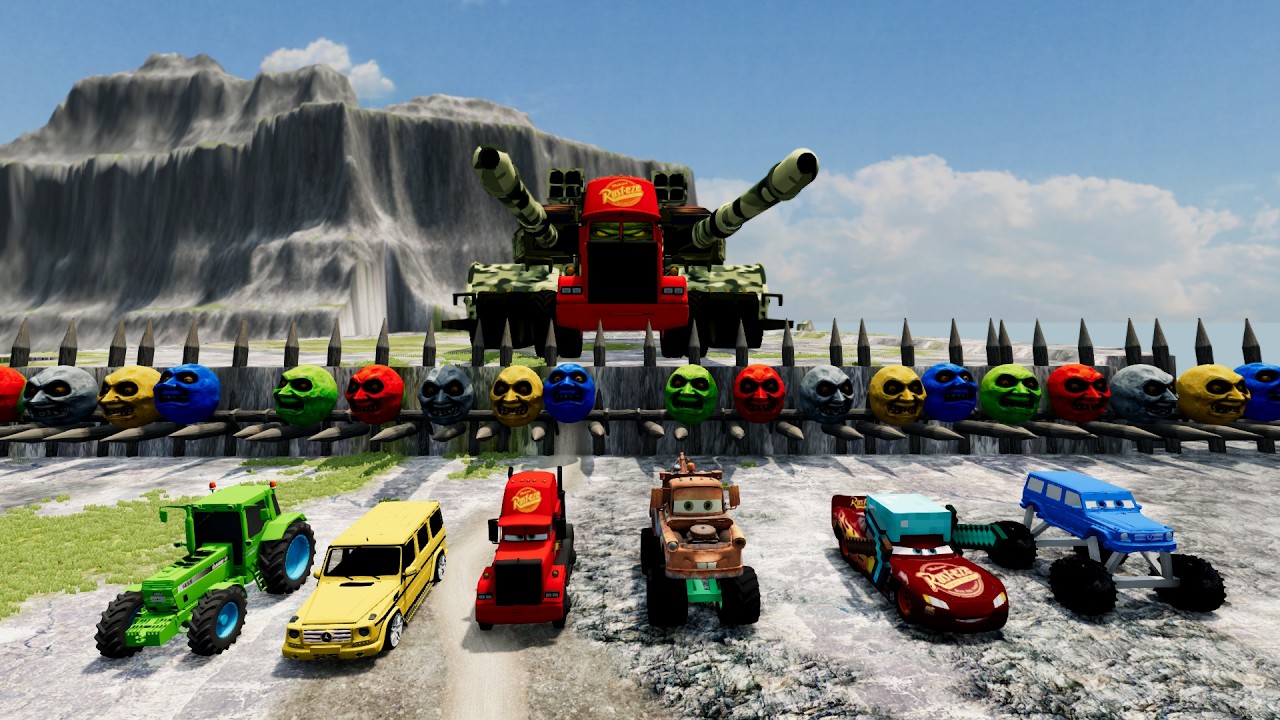 Cars vs Lava Pit: The Most Dangerous Challenge Yet!