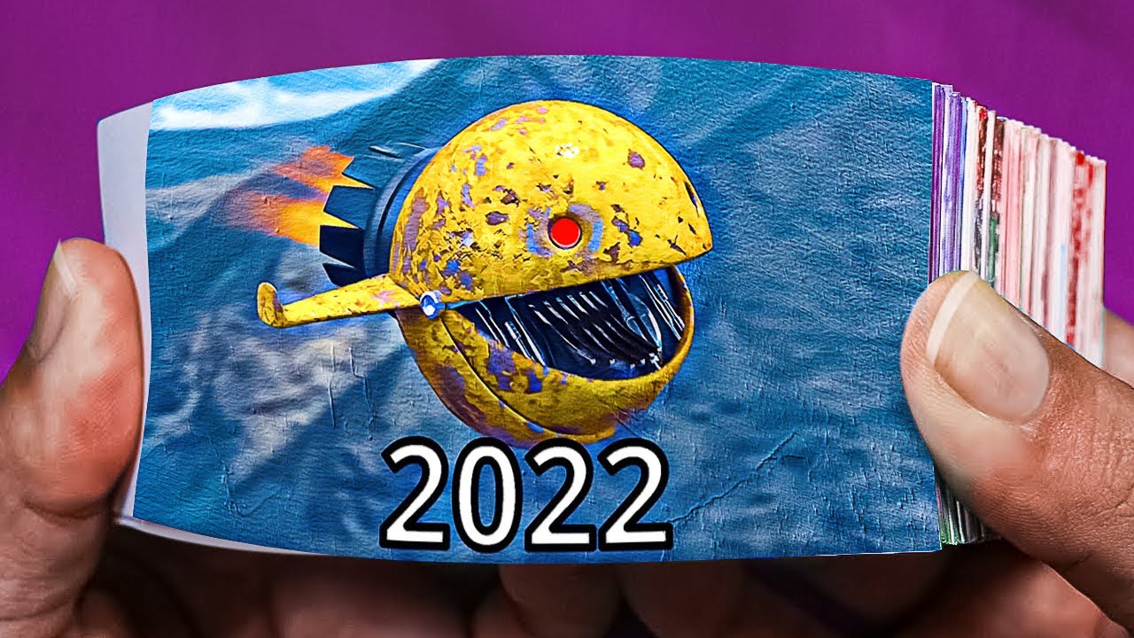 Evolution of Pacman Flip Book