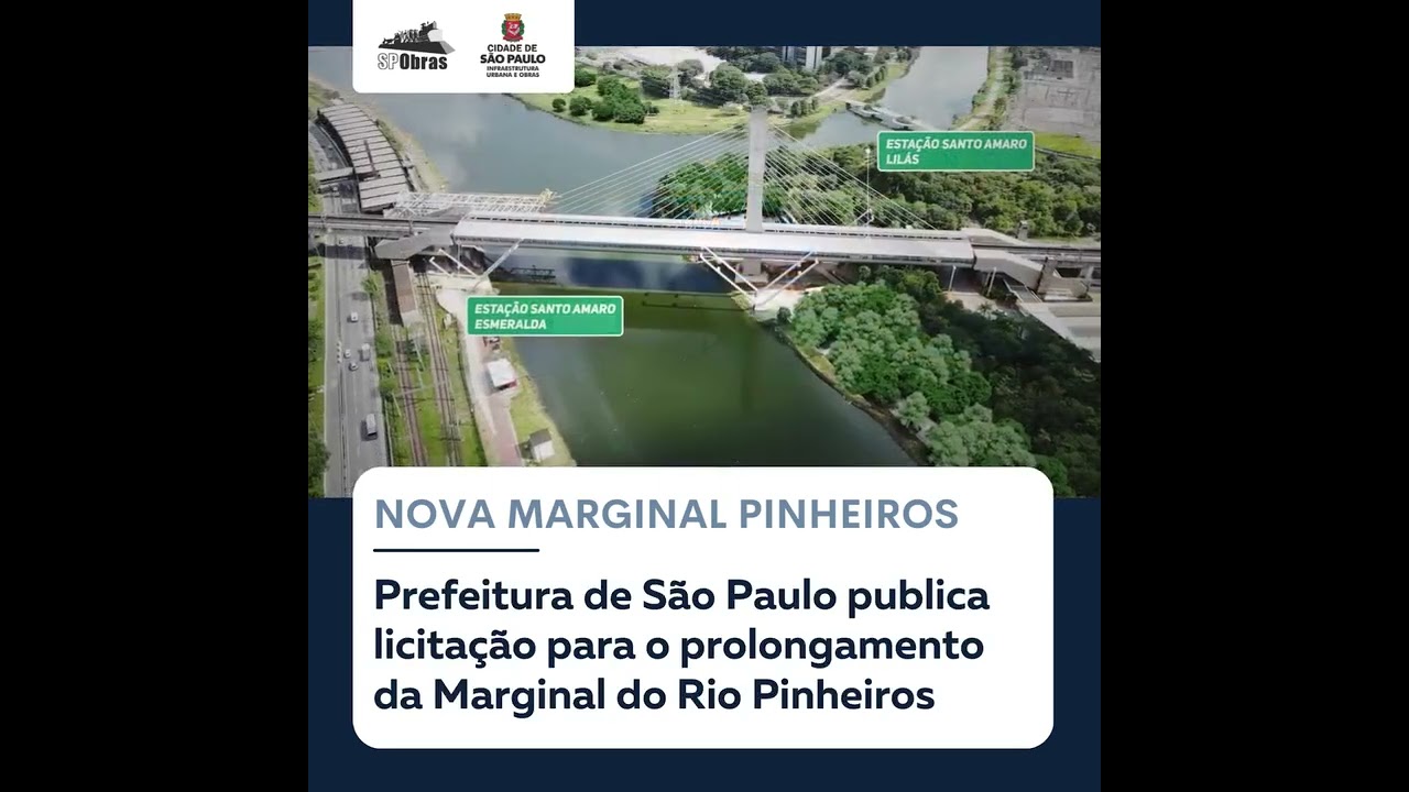 Prolongamento da Marginal Pinheiros para o 