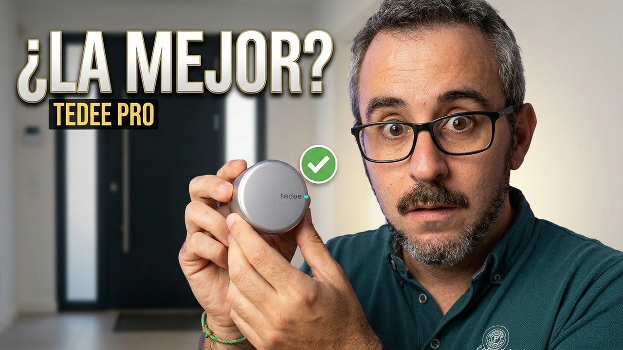 La Cerradura Inteligente más TOP que puedes tener: Tedee Pro