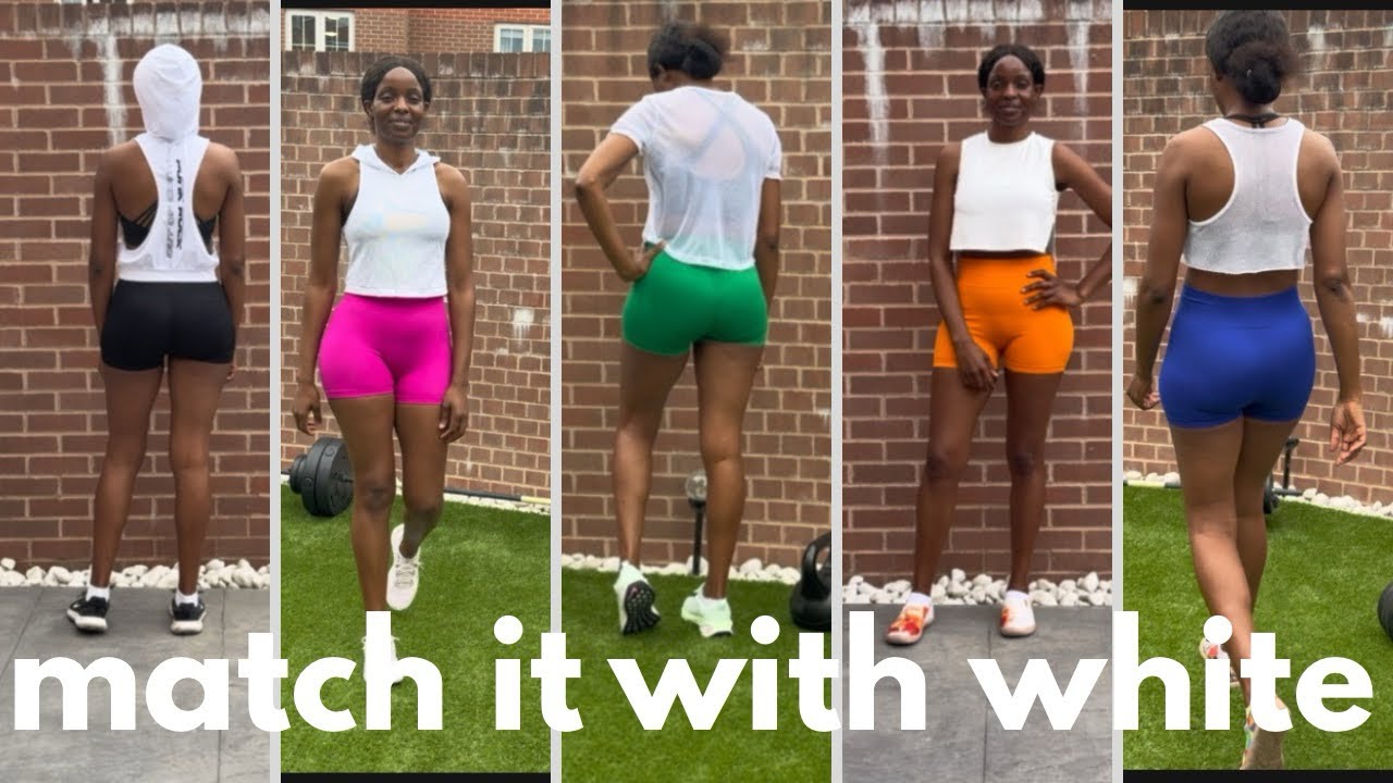 What I wear to the gym fuels my workouts | matching energies | bright and fun looks |