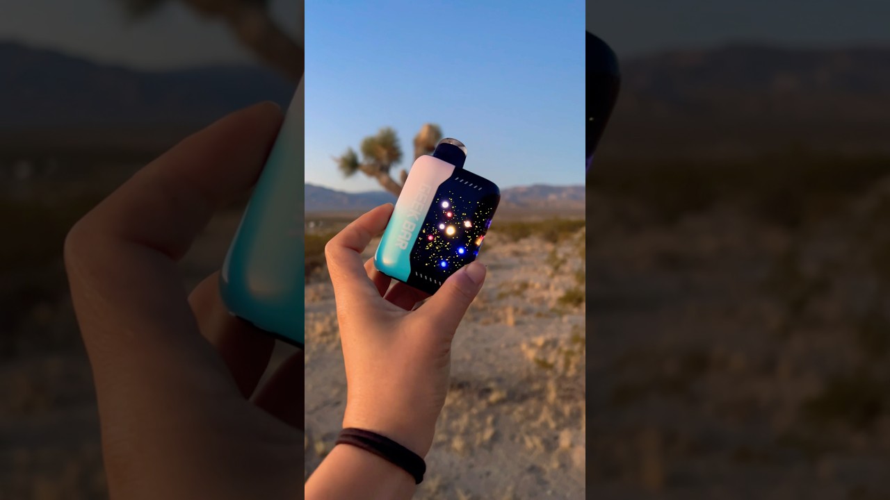 Geekbar Pulse X Meteor Edition has landed in Palm Springs! 🌵✨