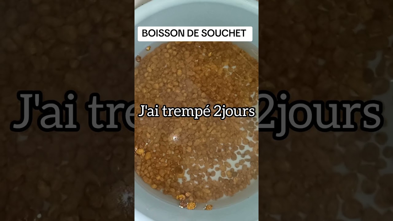 Comment faire une boisson de souchet ? (Noix tigr&eacute;)