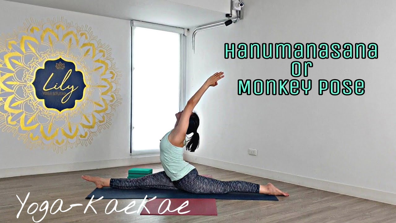 Step by step : Hanumanasana (Monkey Pose)
