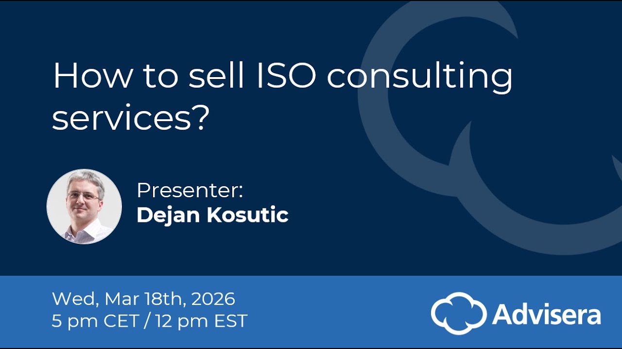 How to sell ISO consulting services [live webinar]