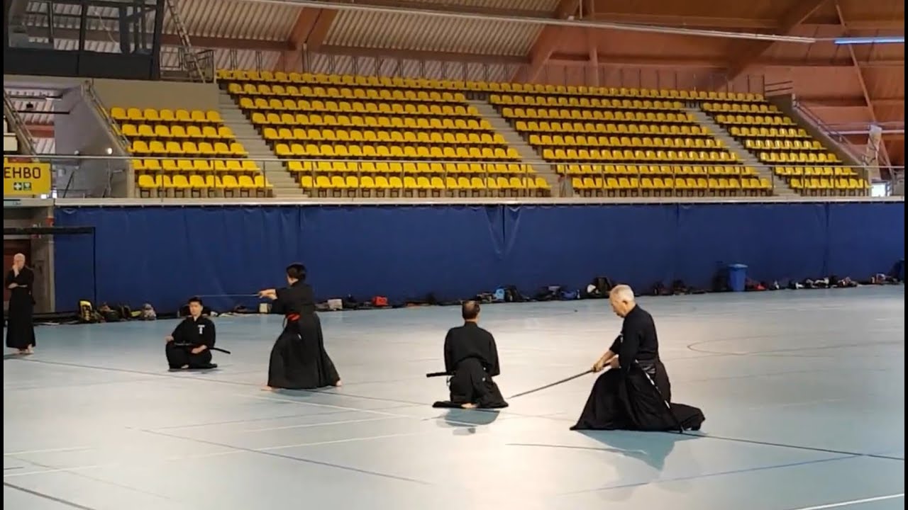 Hachidan Enbu - Ishido sensei 40th Anniversary seminar - Eindhoven 2019