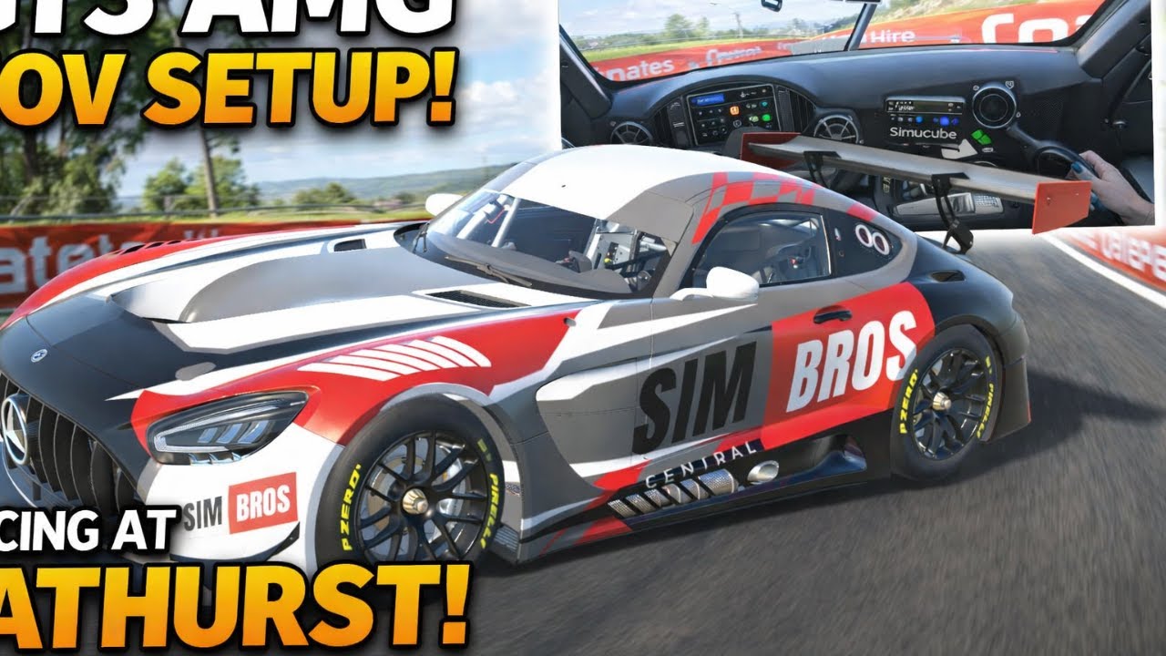 Bathurst in the GT3 AMG and new POV setup