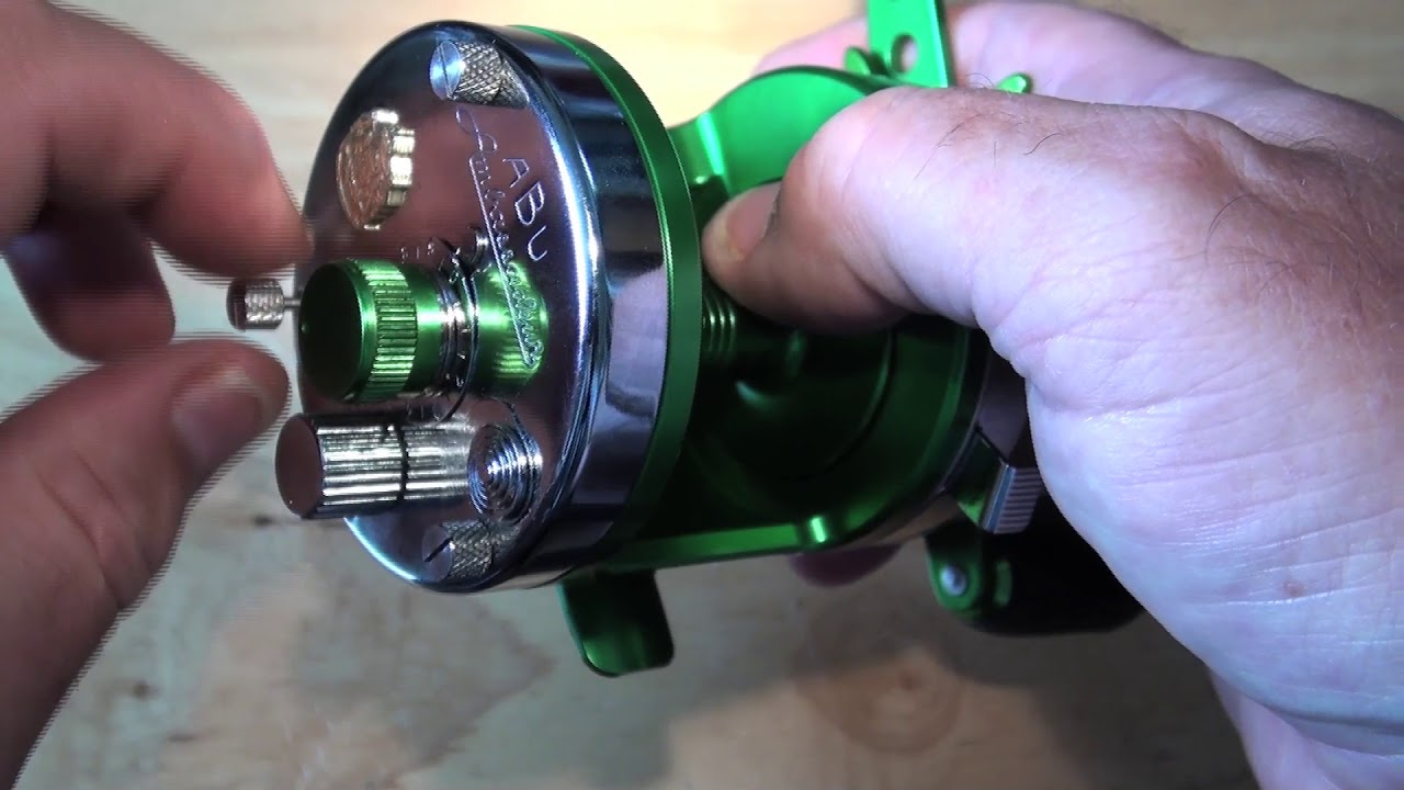Abu 6500 Chrome Rocket PMR Bespoke Custom® Green Meenie Titanium