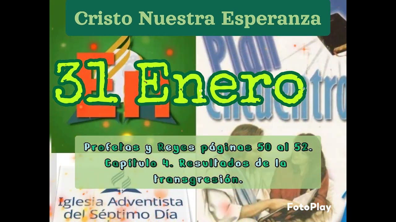 Plan Encuentro 4 - 31 Enero 