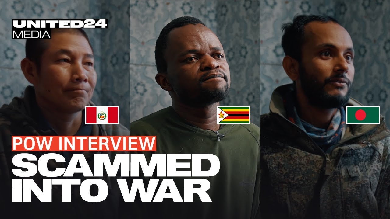 Scammed Into War: Foreign POWs Reveal How Russia Tricked Them to Fight in Ukraine