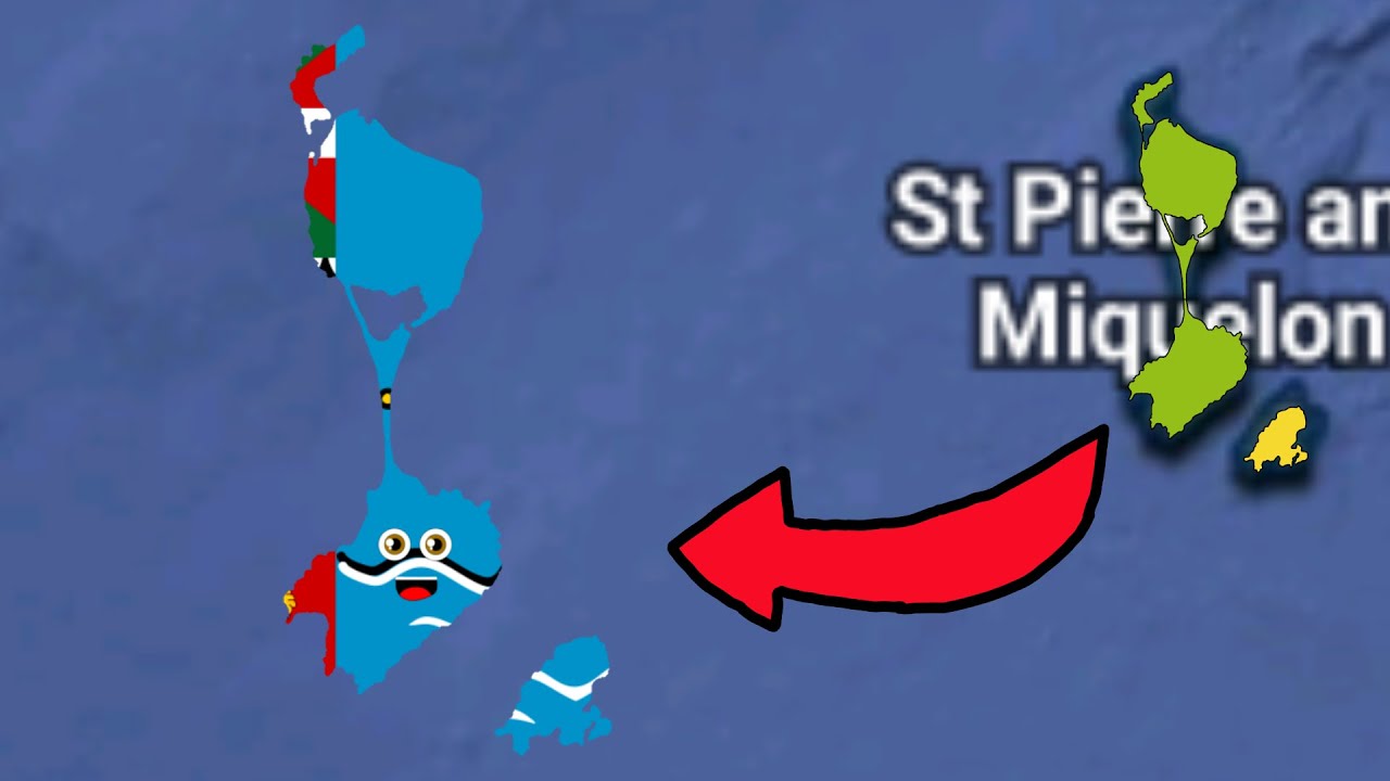 St Pierre and Miquelon Geography (Gift For @VPA_The_Epic_Dude_2K9)