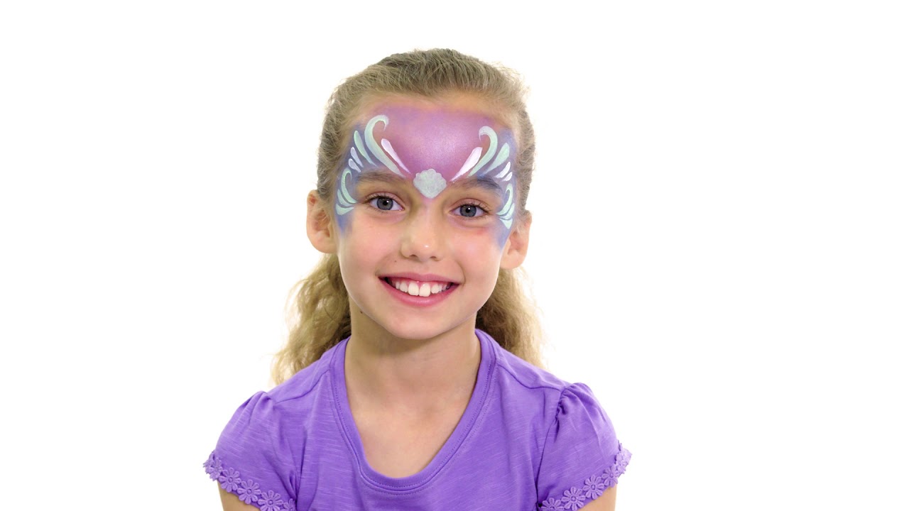 How to Face Paint a Mermaid with Snazaroo