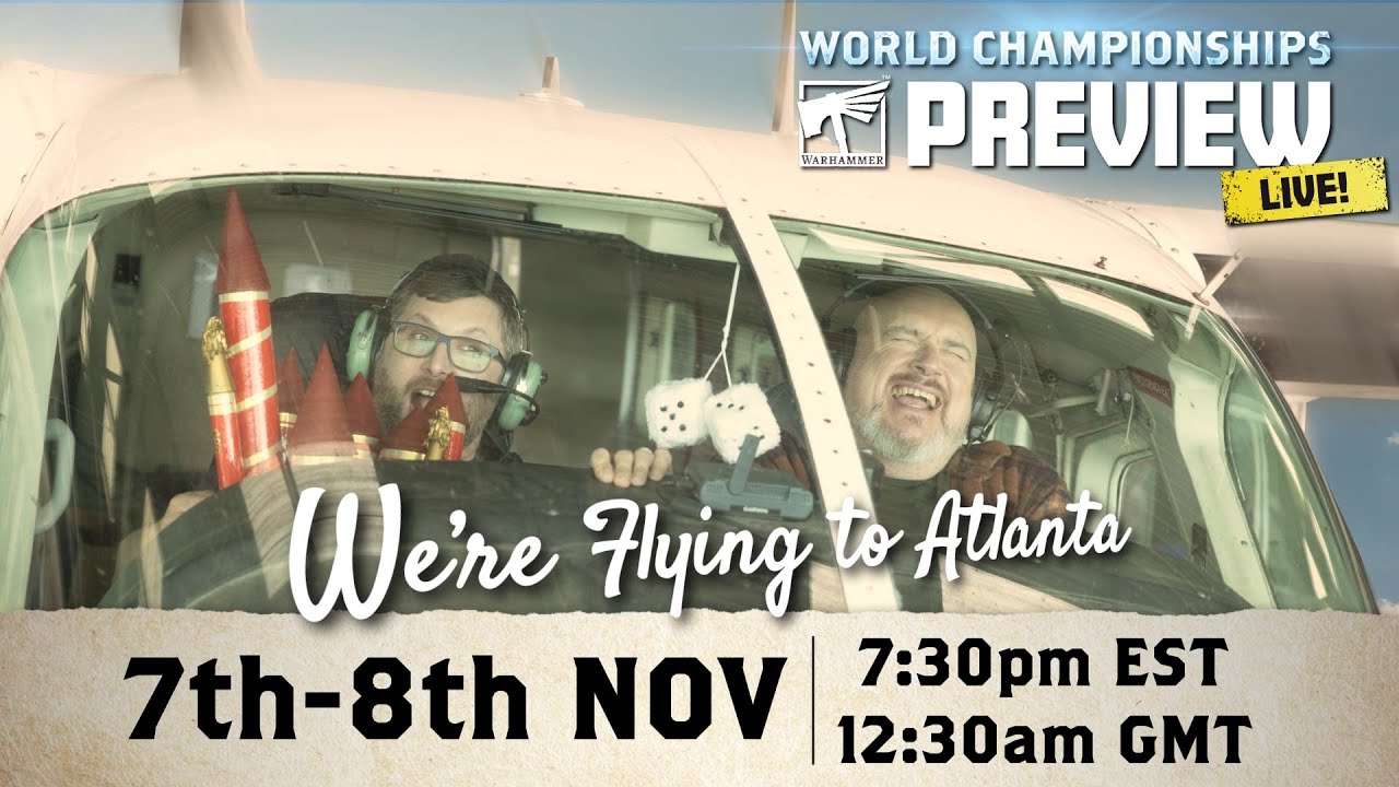 Join Us – World Championships Warhammer Preview Live! 2025