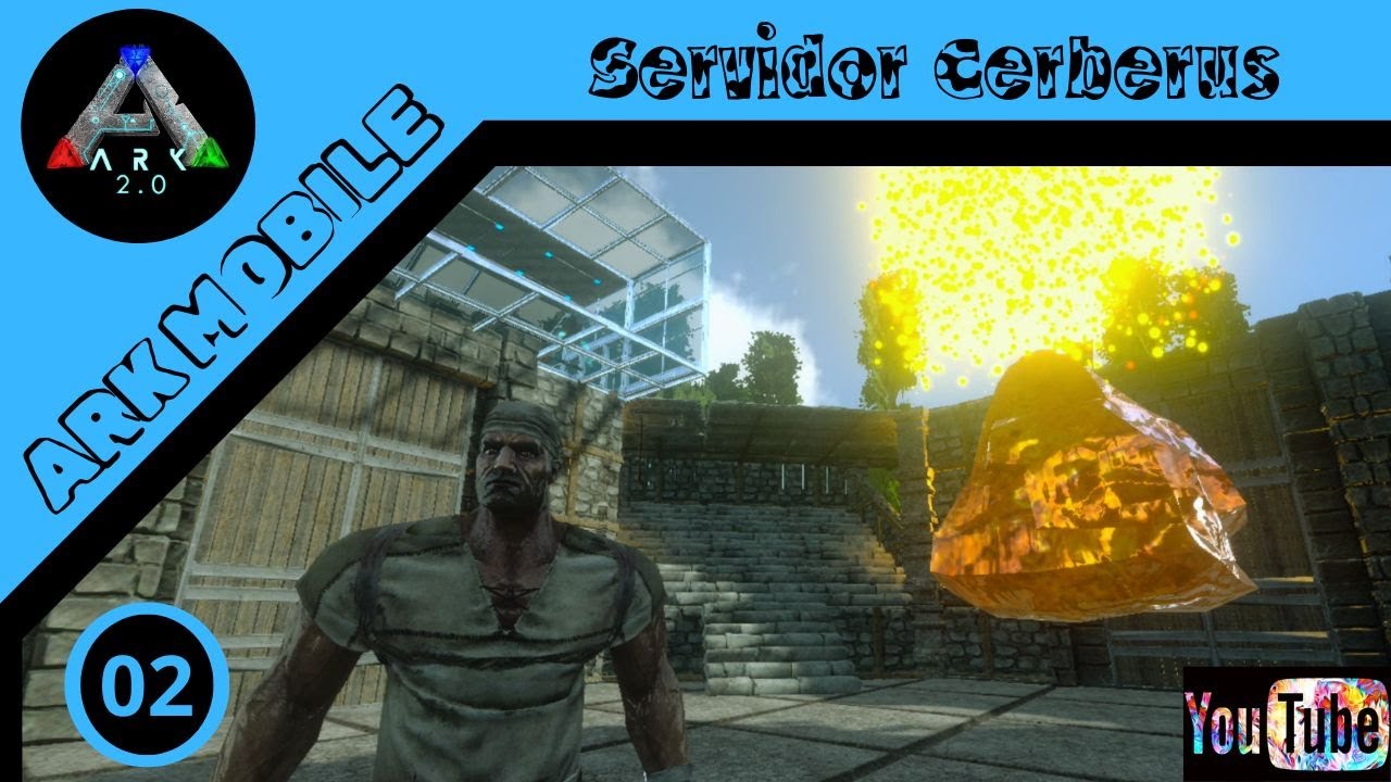 Ark Mobile/Servidor (Cerberus) #02 - Ultimo evento do ano - CAÇADA AO  DROP DE AMBER