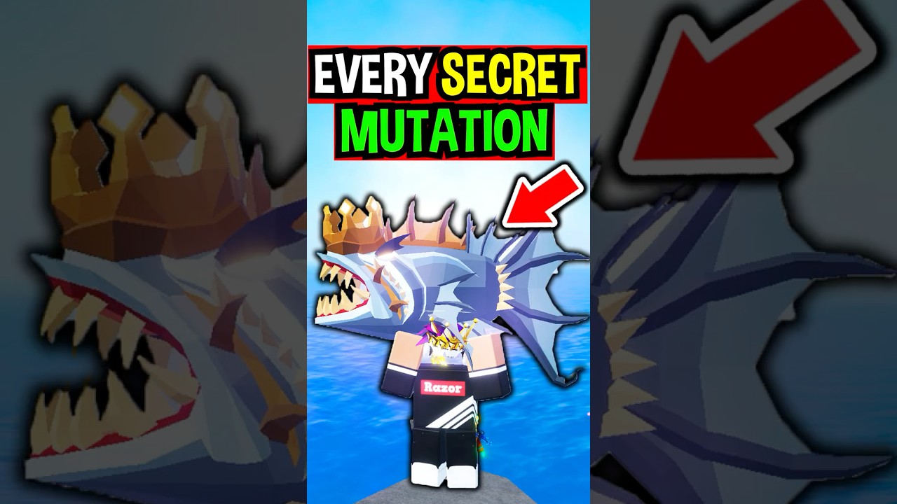 EVERY SECRET MUTATION in Roblox Fisch..