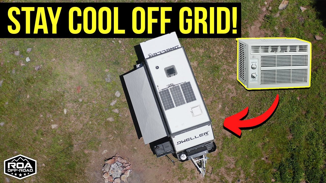 Running AC In Camper Trailer Without Shore Power | Off-Grid AC Upgrade | ROA Off-Road (2022)