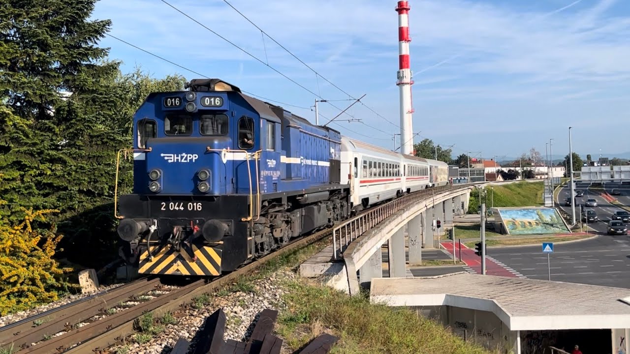Trains in Croatia Summer 2024.