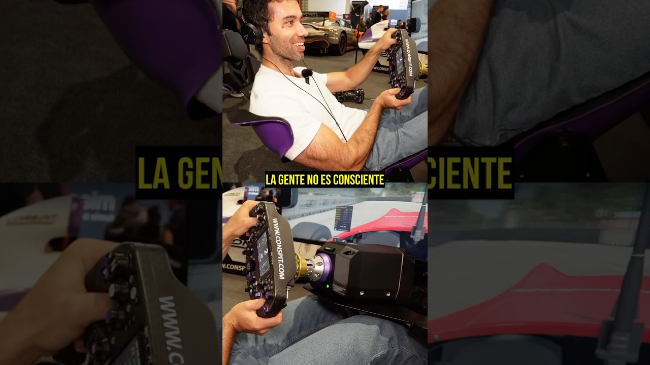 Direct Drive +20 NM que prob&eacute; en la SIMRACING EXPO