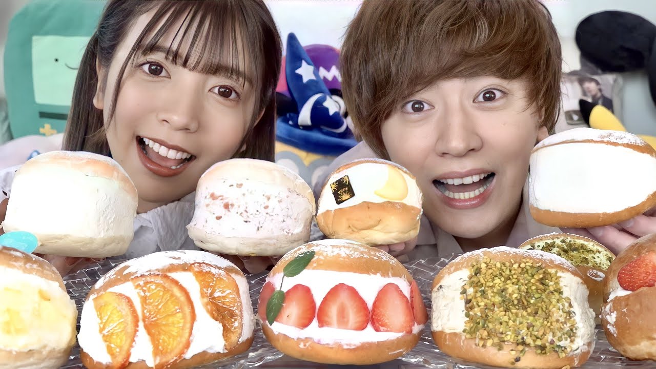 大流行！行列1時間待ちで話題の｢マリトッツォ｣を10個食べきる！！【大食い】