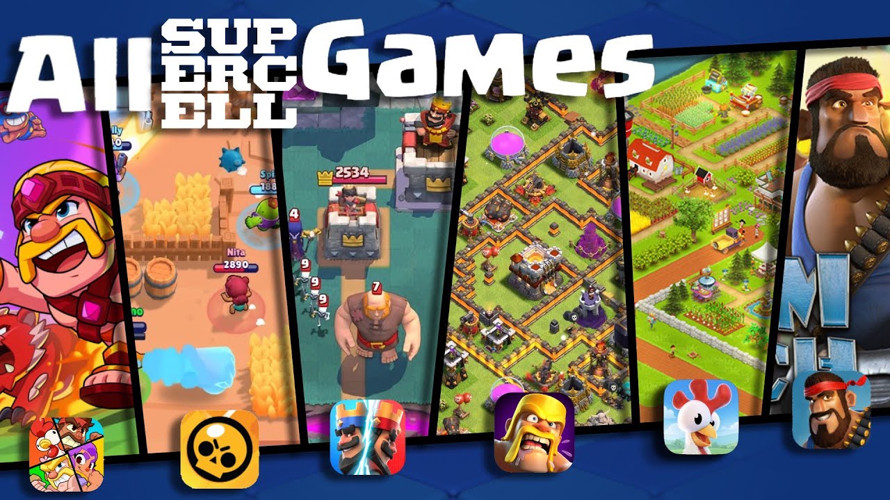 Ranking Every Supercell Game!!
