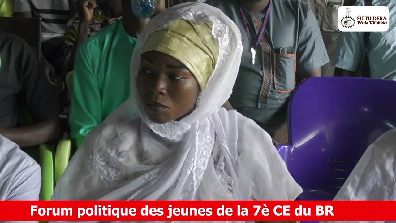 FORUM POLITIQUE DES JEUNES DE LA 7è CE DU BLOC REPUBLICAIN