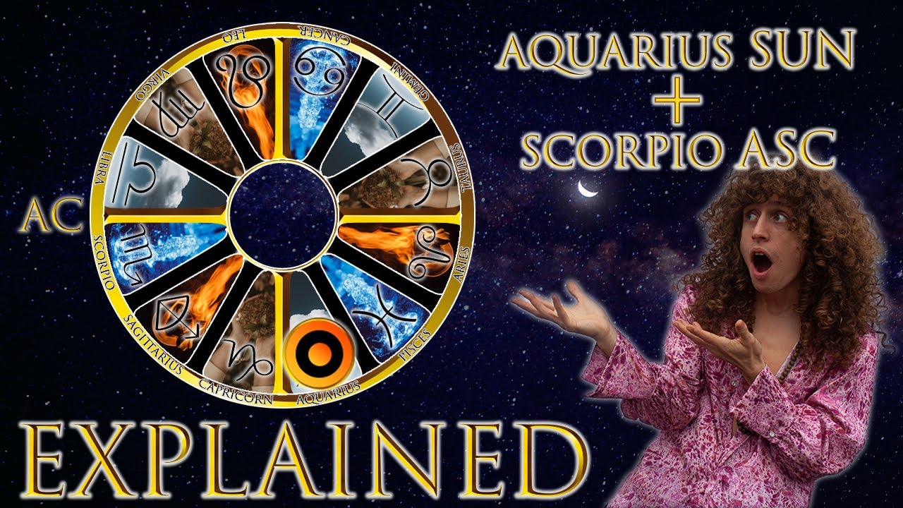 Your Astrology Explained: Aquarius Sun + Scorpio Ascendant | Sun & Ascendant Series