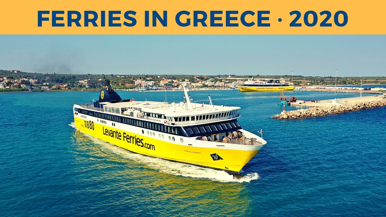 A symphony in steel - Snapshots from Greek ferries in September 2020