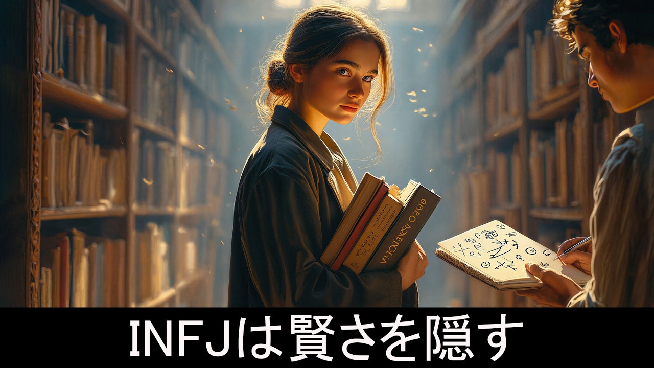 12の無邪気な仮面：なぜ直感型内向人間（INFJ）は、あなたのほうが自分より賢いと思わせるのか