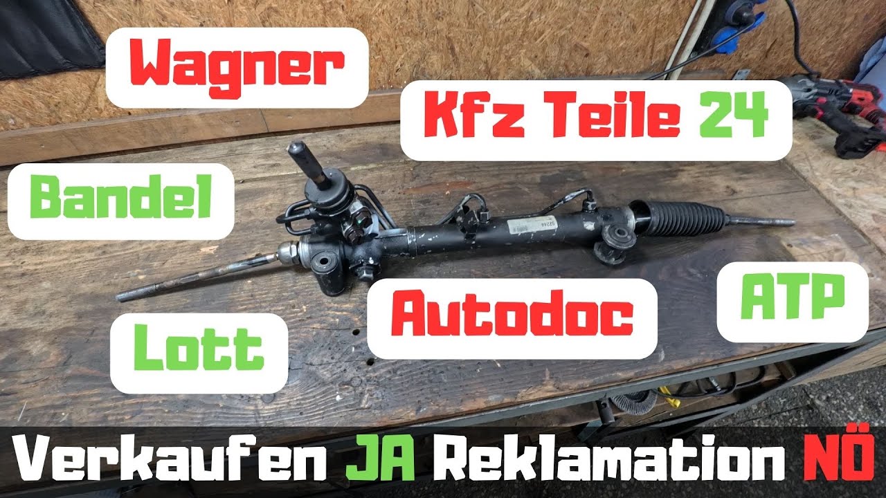 ( Autoteile ) verkaufen k&ouml;nnen sie alle...........