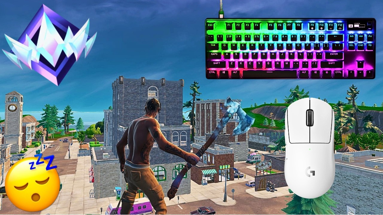 SteelSeries Apex Pro TKL ASMR 😴 Fortnite OG Ranked Reload 🏆 Satisfying Keyboard Fortnite 240 FPS 4K