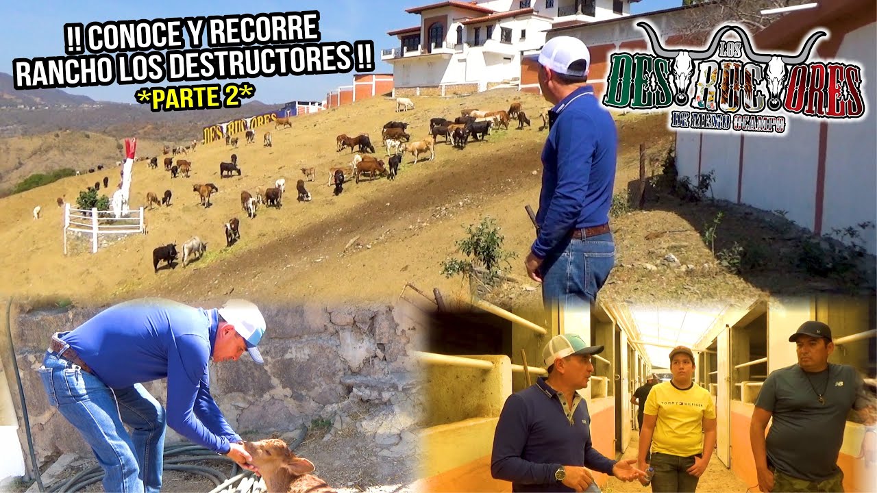 ESPECIAL: CONOCE Y RECORRE Rancho LOS DESTRUCTORES | PARTE 2 | LOS DESTRUCTORES De Memo Ocampo 2021