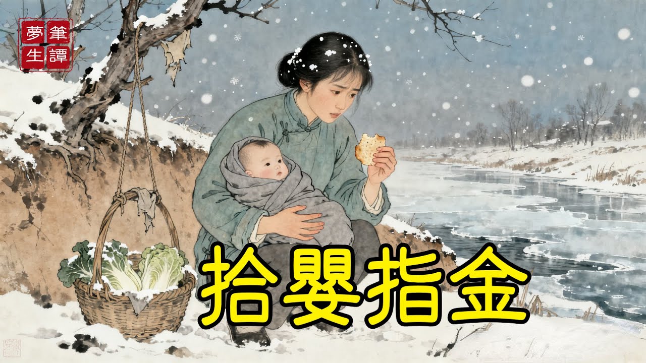 童養媳寒冬河邊撿到個渾身滾燙的棄嬰，自己吃糠咽菜將他養大。男童五歲指日預言：「三日後，地湧金。」 屆時她家竈臺下竟塌出個藏銀窖！