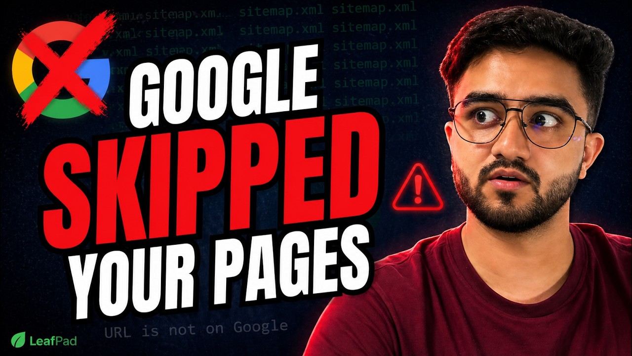 Google Isn't Indexing Your Pages (Here's How to Fix It)
