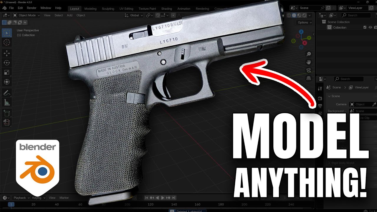 The Secret to Modeling Anything in Blender 3D - Complex Shapes