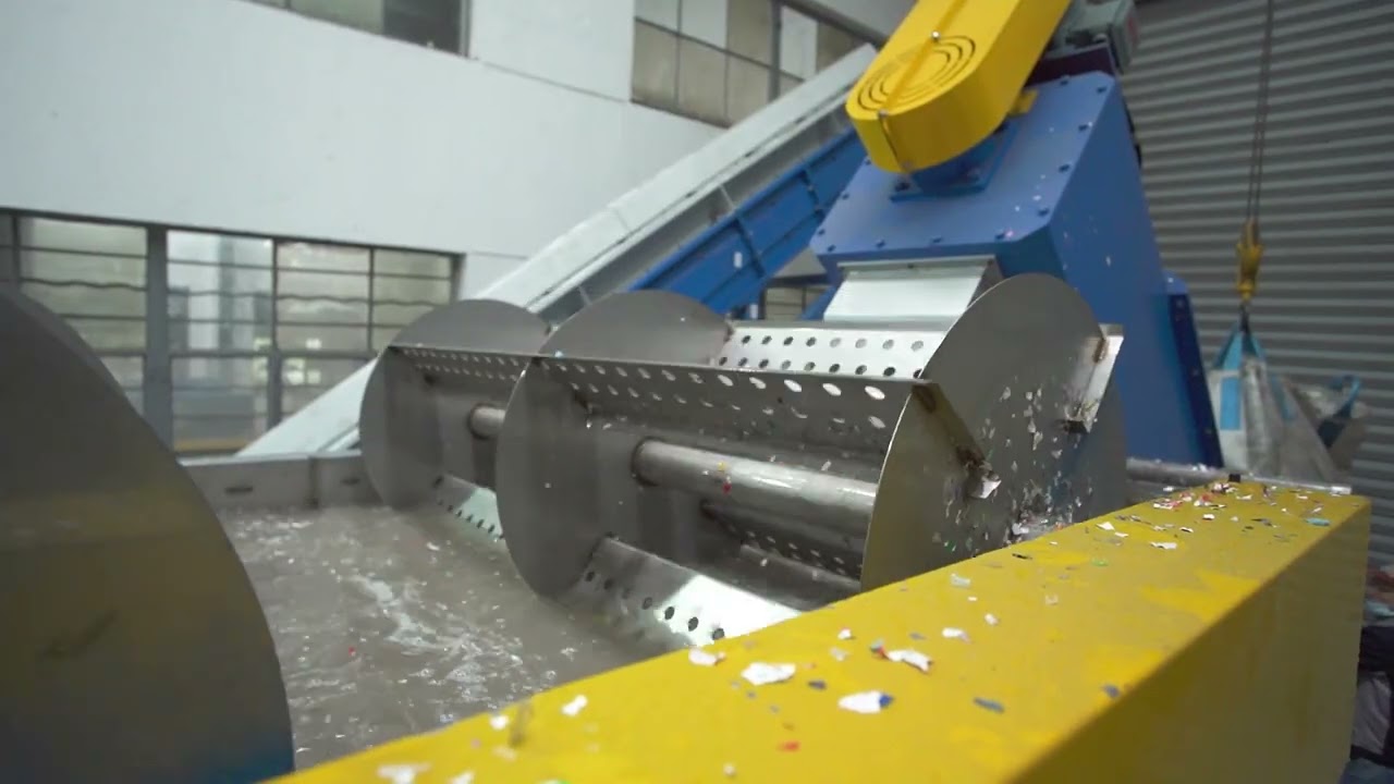 2000 KG/H Complete PET Plastic Bottle Washing Plant in the United Kingdom (UK)