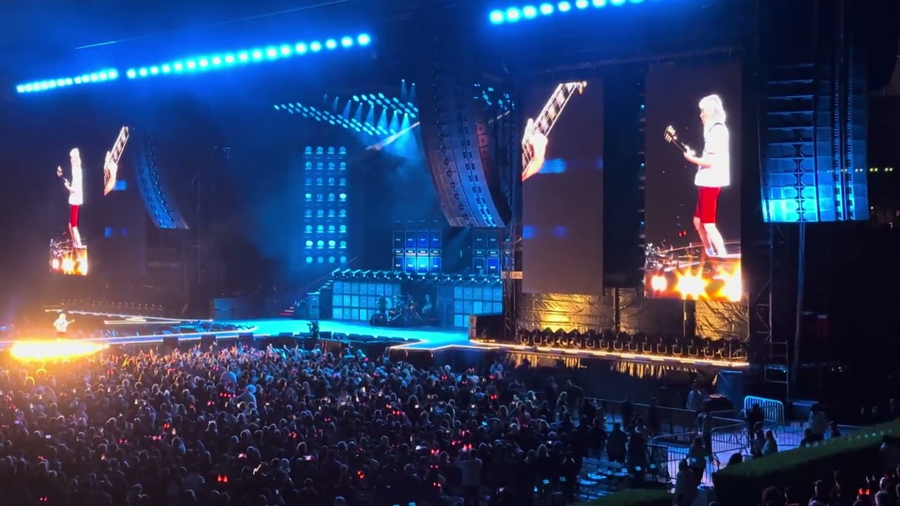 AC DC Live from the Rose Bowl - Last Song - Let There Be Rock - April 18, 2025