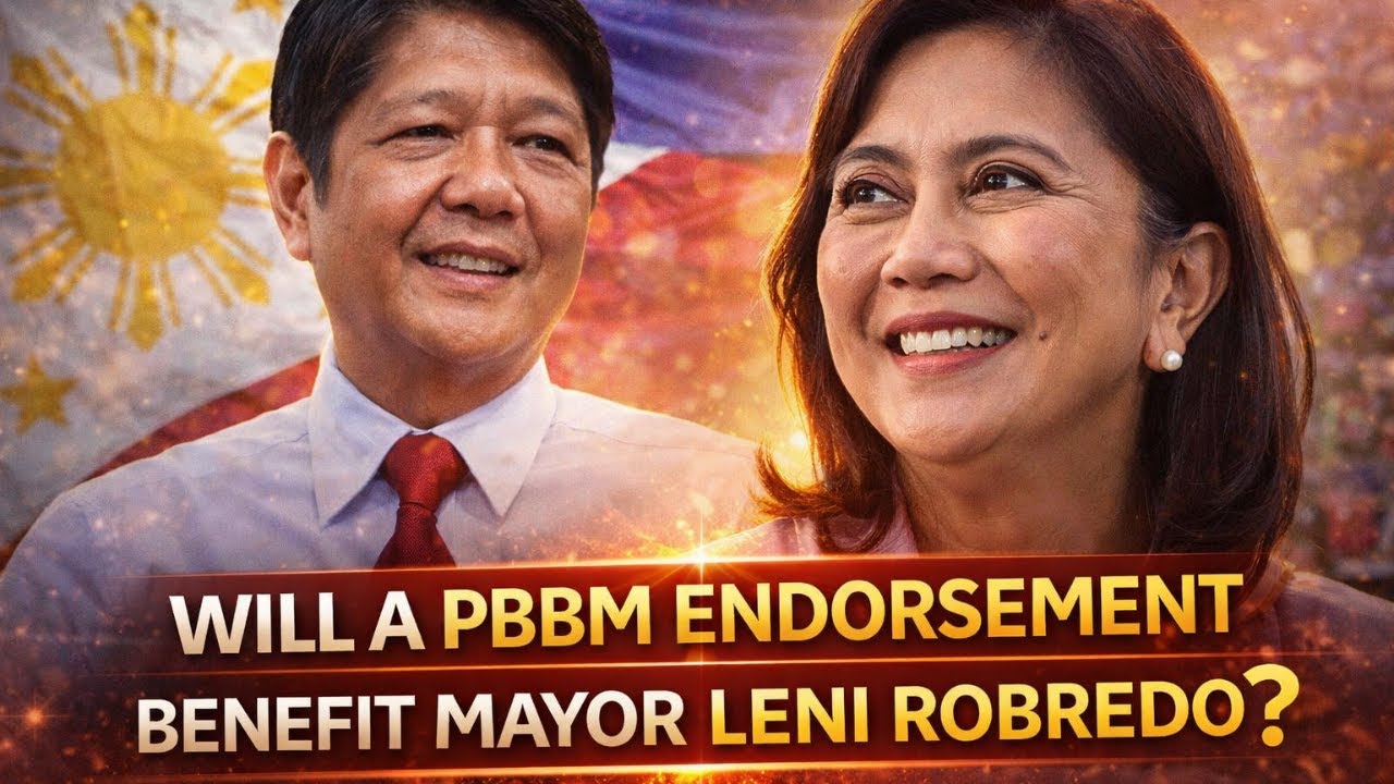 WILL A PBBM ENDORSEMENT BENEFIT MAYOR LENI ROBREDO?