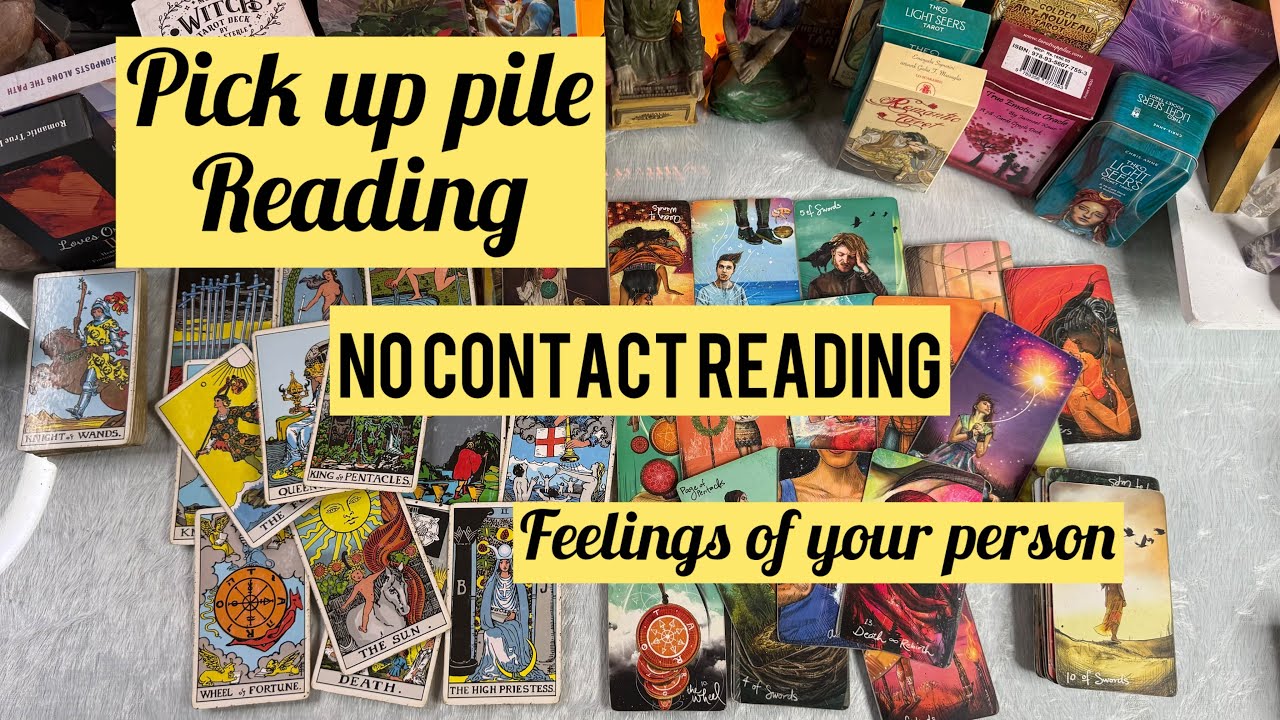 🕯️❤️ PICK A PILE READING..NO CONTACT READING..CURRENT FEELINGS..🕯️🧿🥰