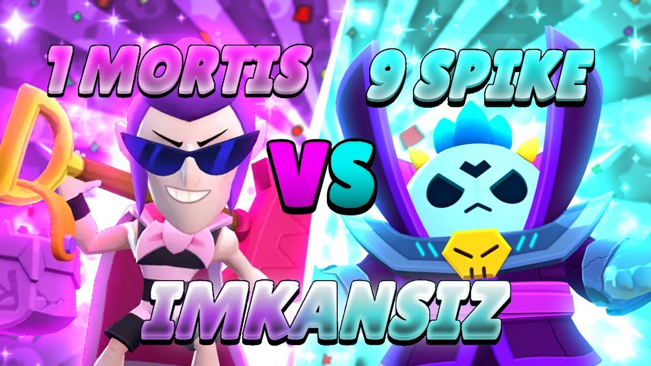 🔥 1 MORTİS VS 9 SPİKE 🔥 ( İMKANSIZ !! )
