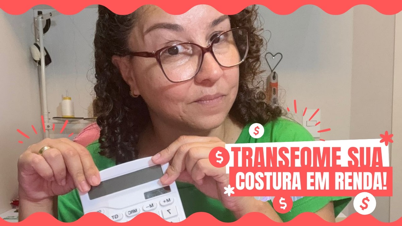Transforme sua costura em renda.