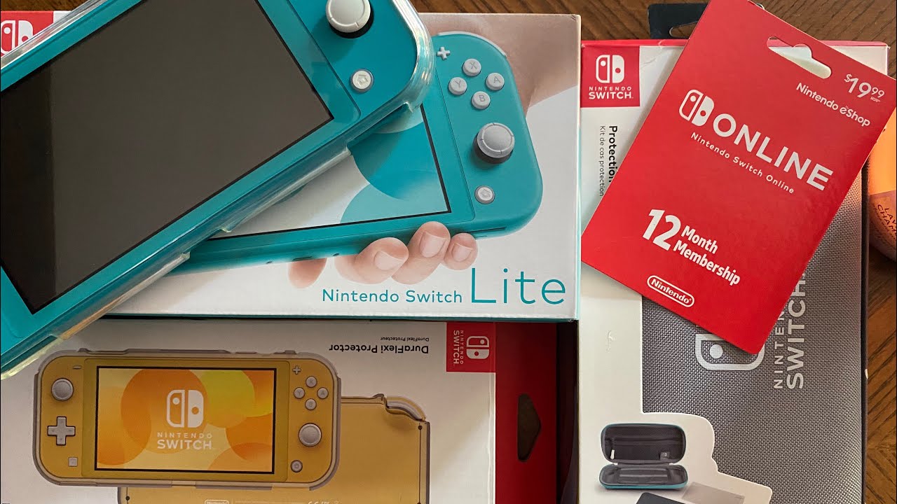 ASMR Nintendo Switch Lite Unboxing 🎮 Lots of Tapping, Scratching and Tracing