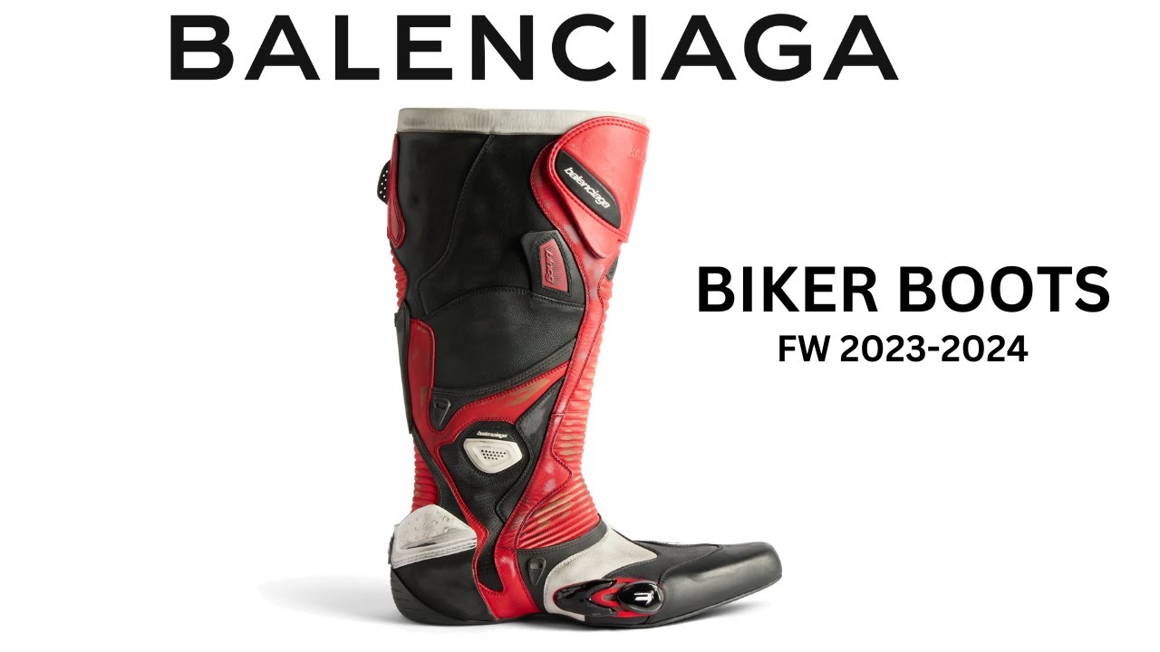Balenciaga Biker Boots | Fall Winter 2023 - 2024