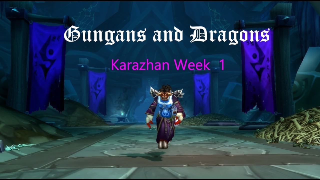 Resto Druid TBC Karazhan Week 1